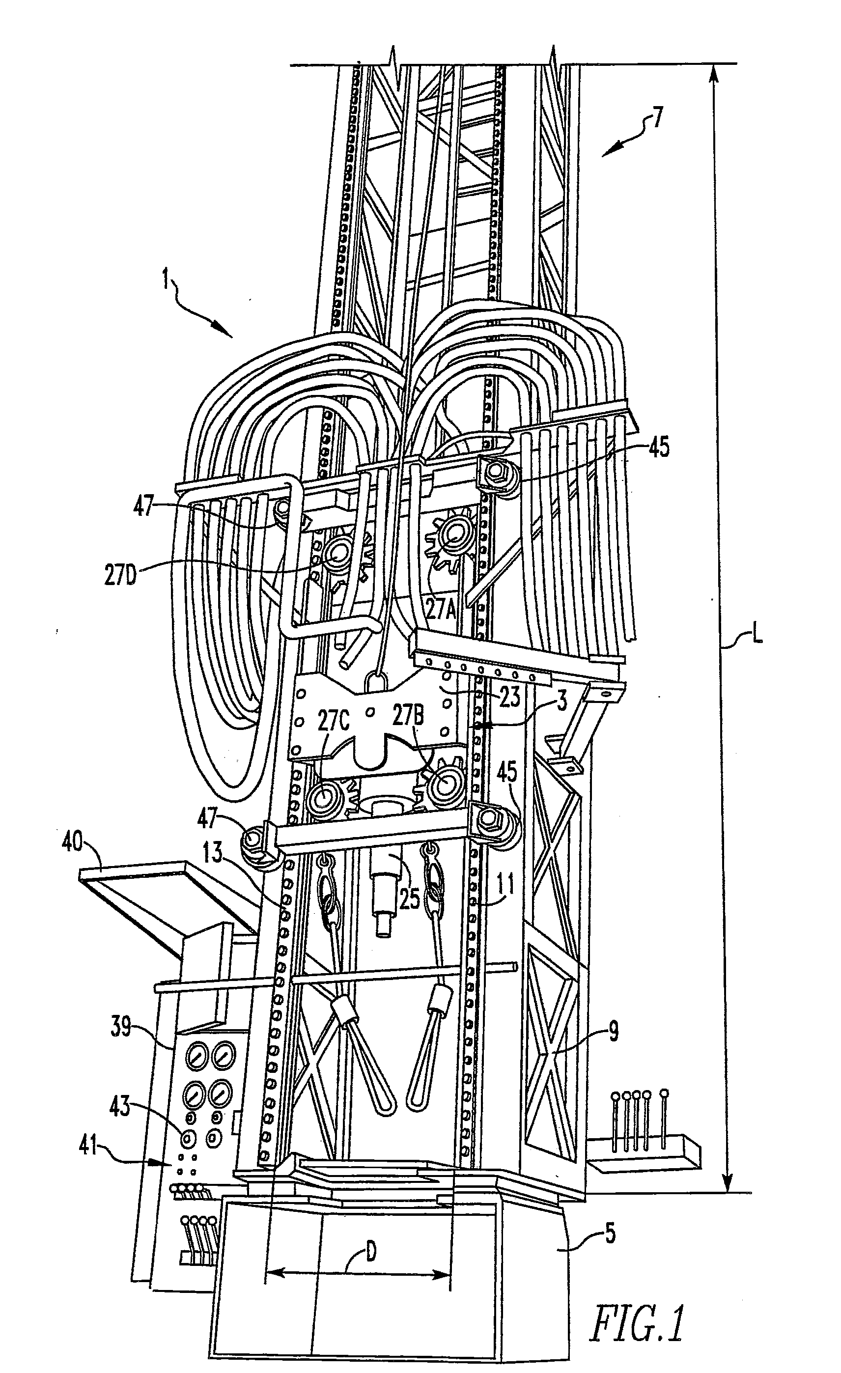 Track and Sprocket Drive for Drilling