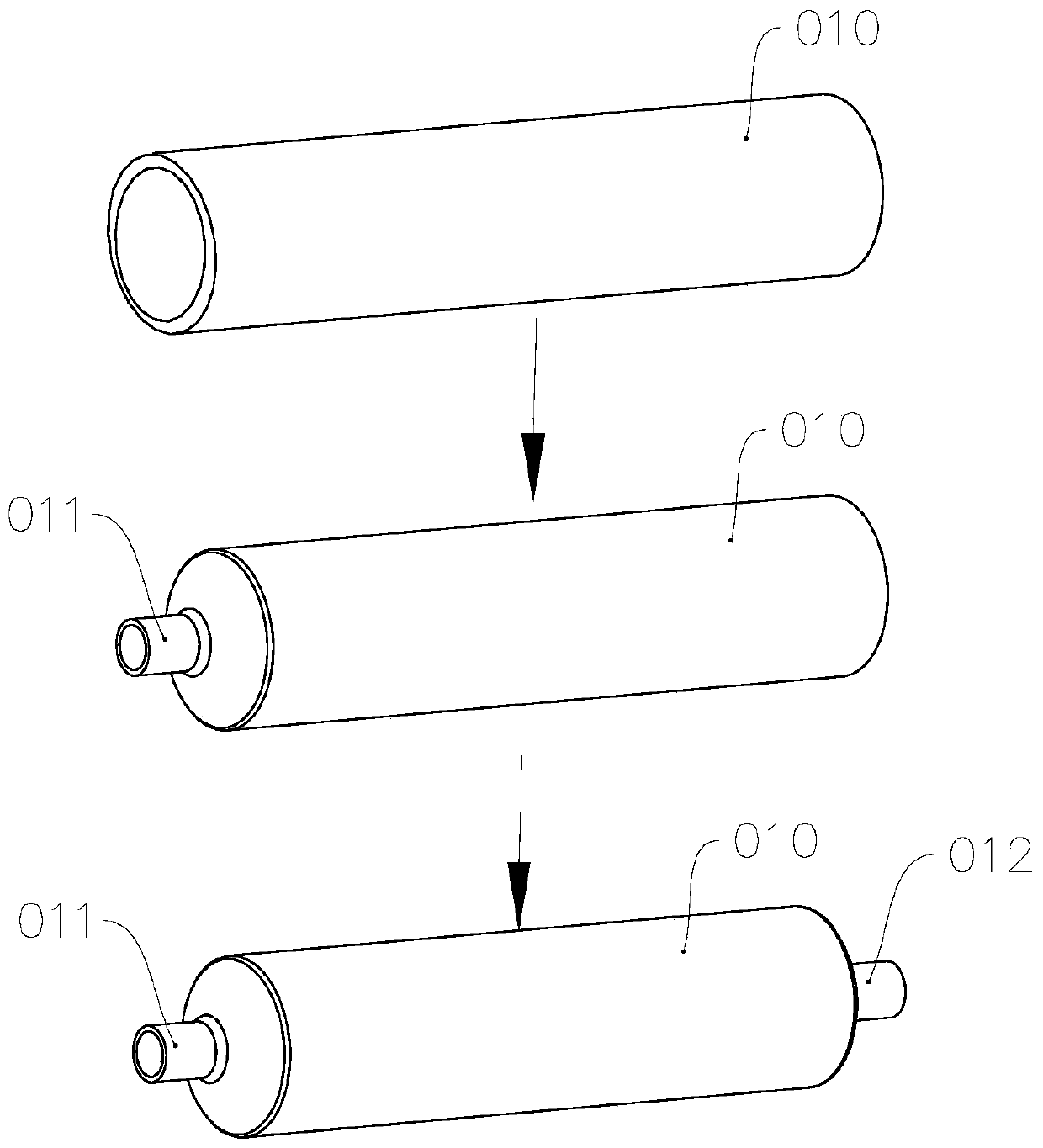 Double-headed spinning system and double-headed spinning method