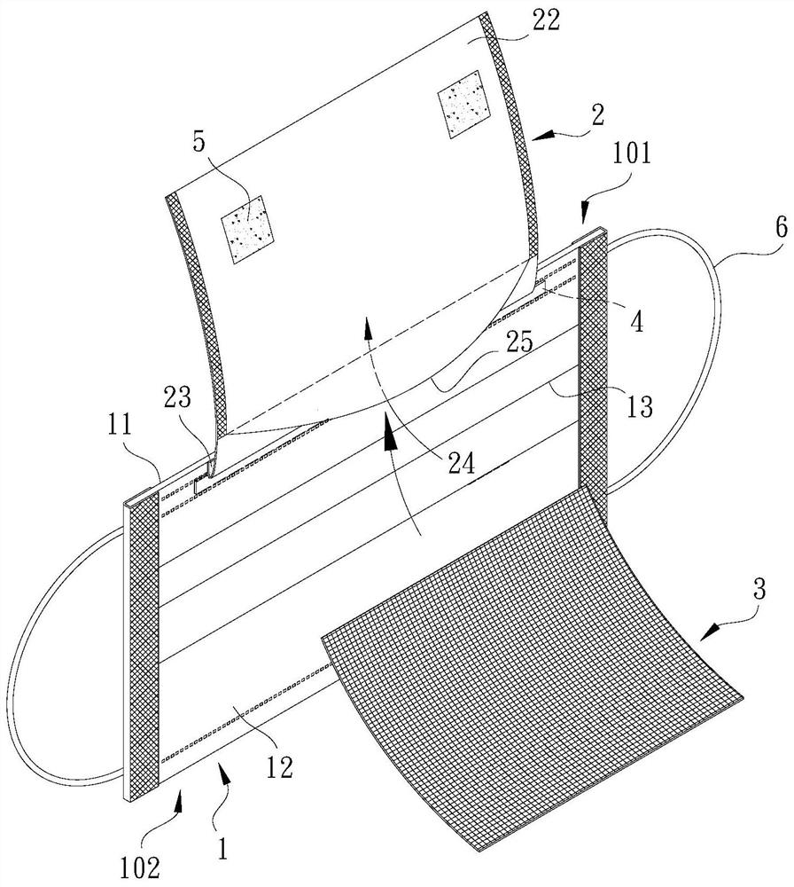 Improved Structure of Disposable Masks