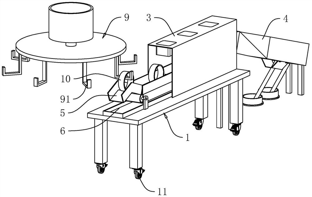 Drying and collecting device and drying and collecting process for bearing maintenance