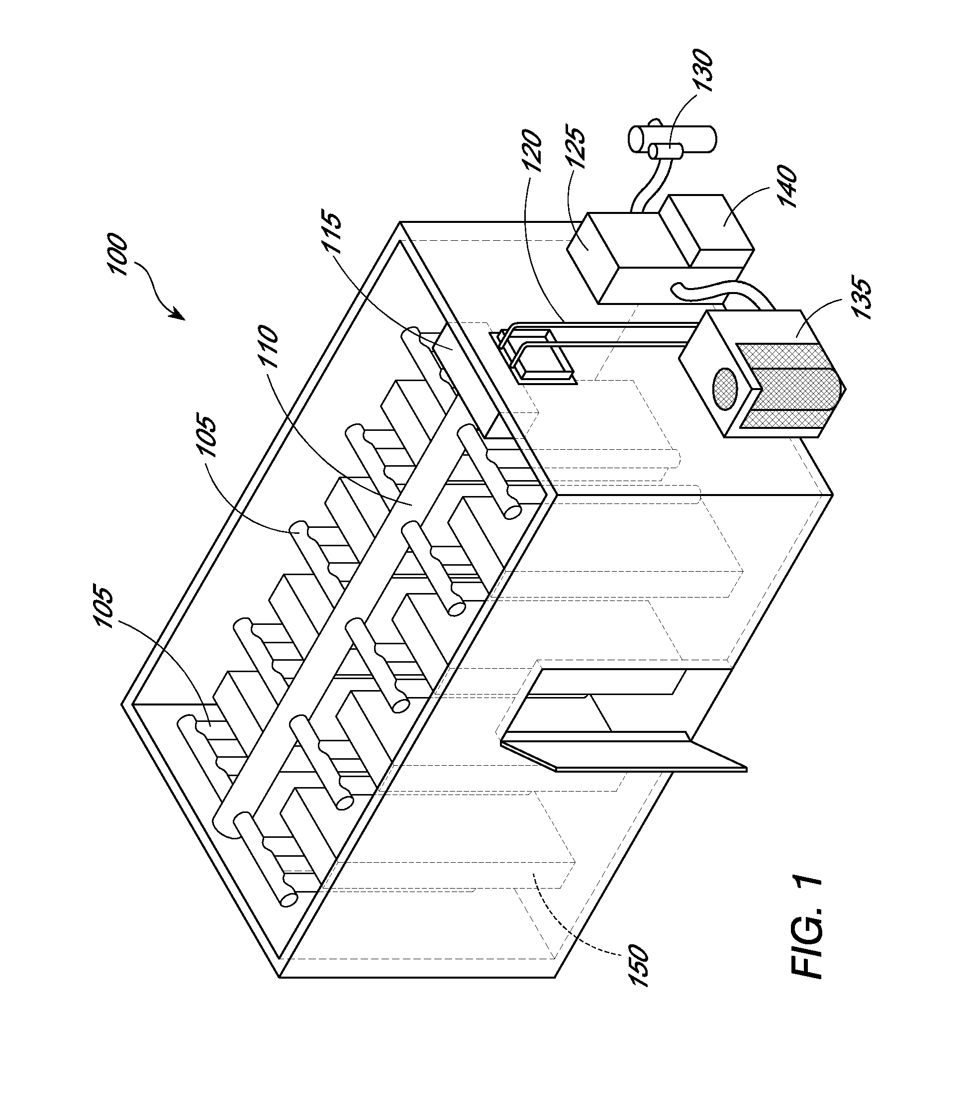 Enclosure housing electronic components having hybrid hvac/r system with power back-up