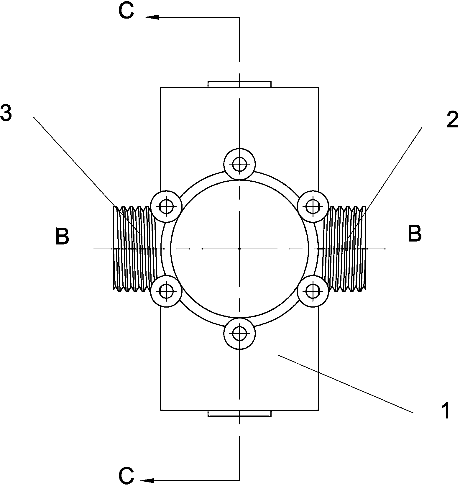 Valve core structure of water heater