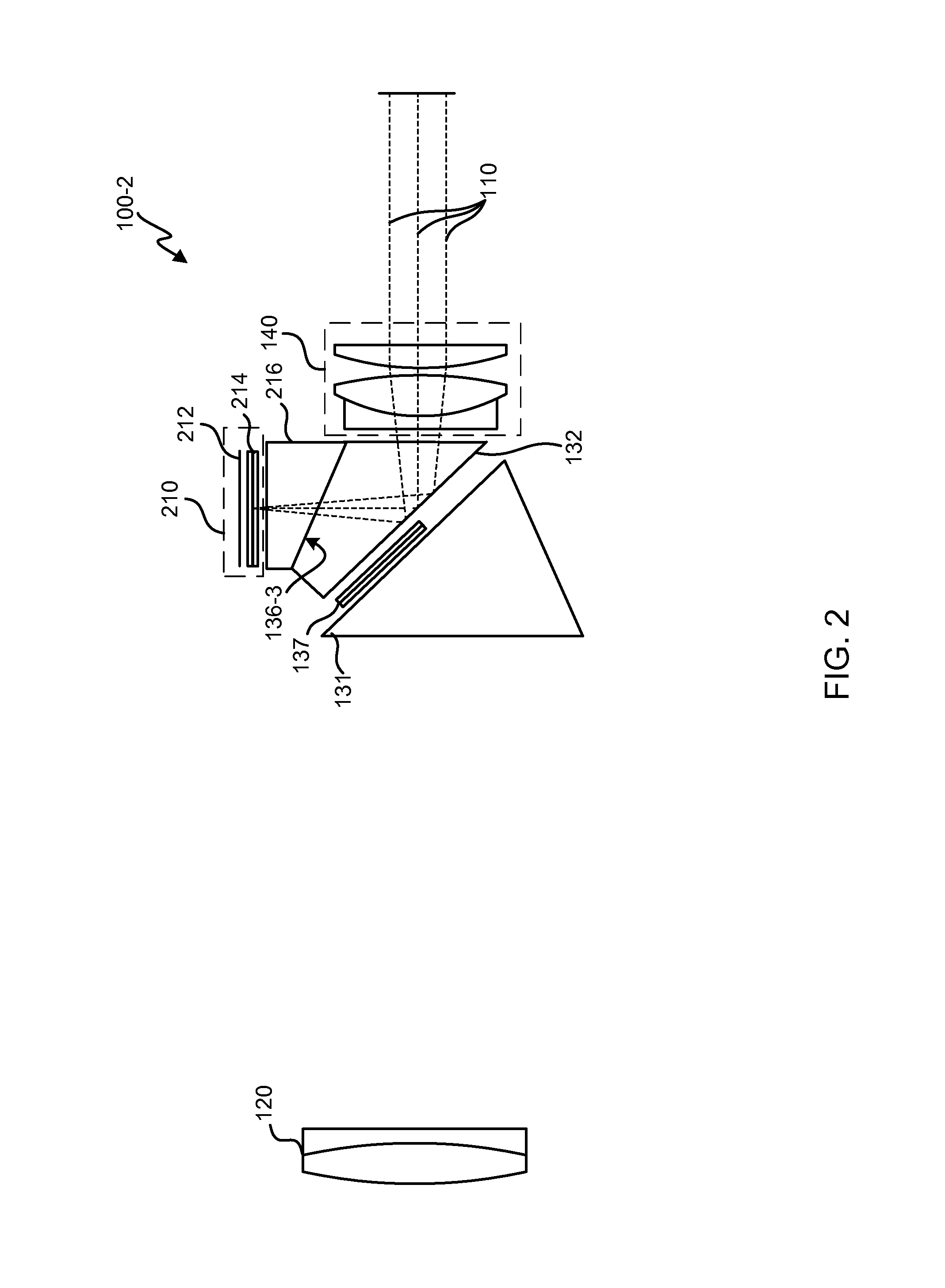 Integrated image erector and through-sight information display for telescope or other optical device