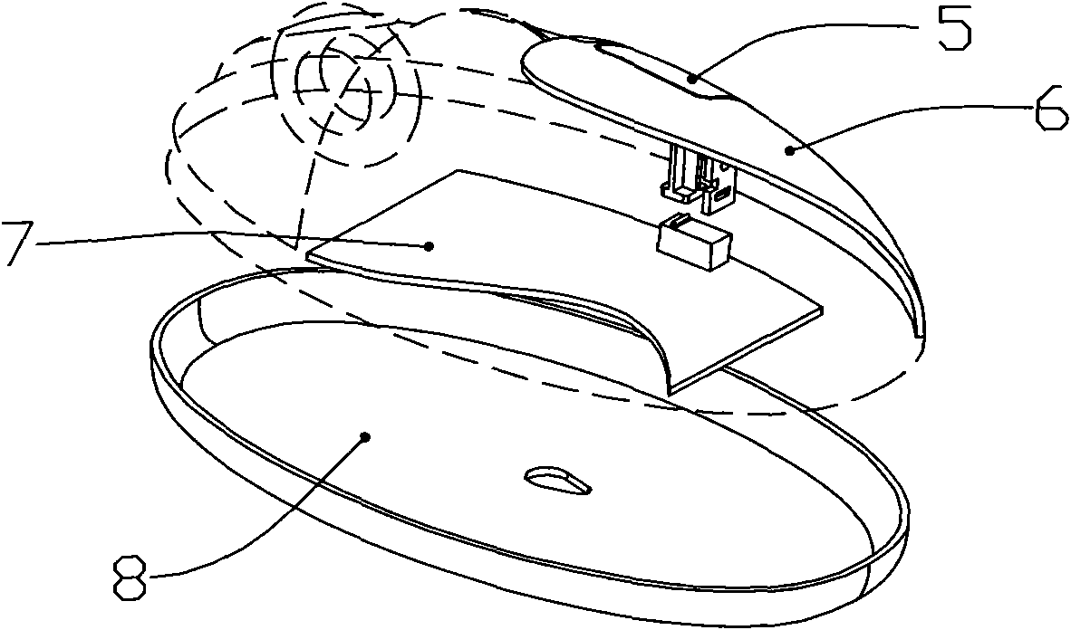 Method for locking button of handheld pointing device and handheld pointing device capable of locking button