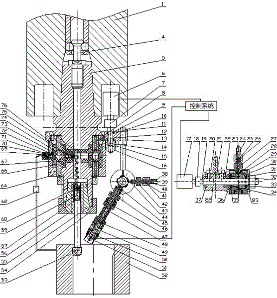 A planet-tracking synchronous liquid injection and suction device for intelligent surface electrolytic machining