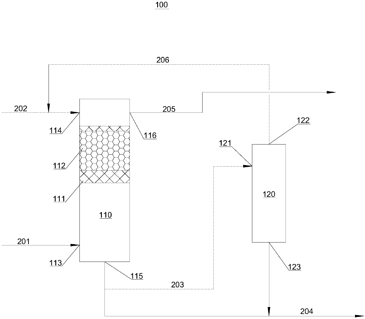 Solid matter removal device and method for removing catalytic cracking oil slurry solid matter