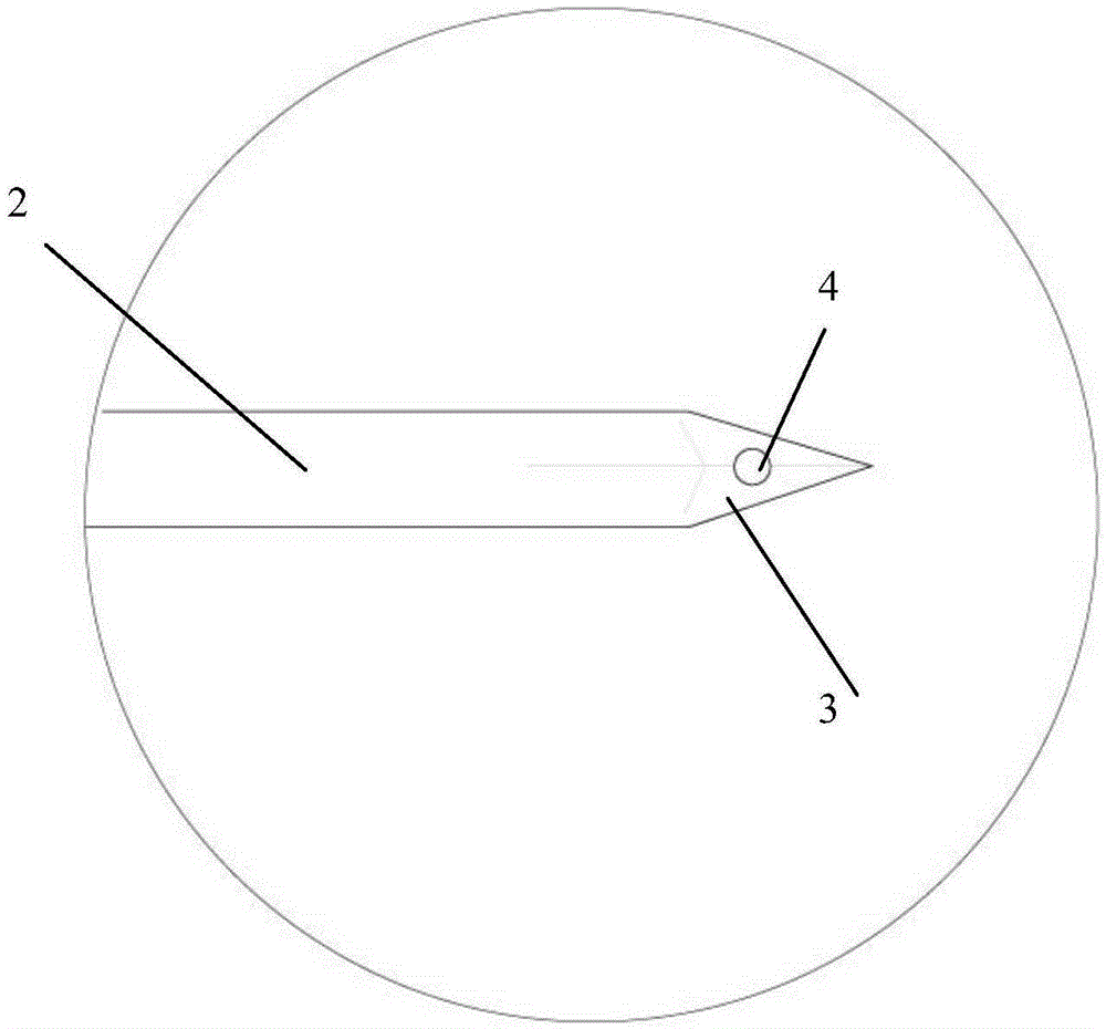 Choroid and iris stitching instrument