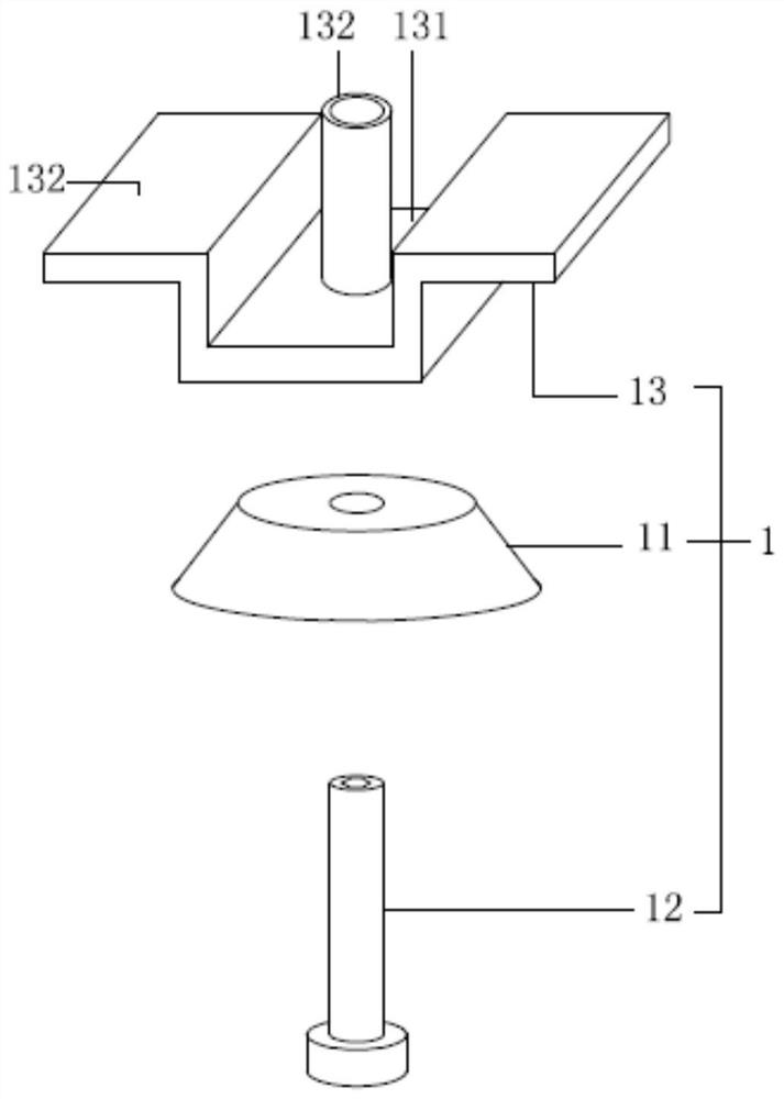 Leveling structure of assemble type ground