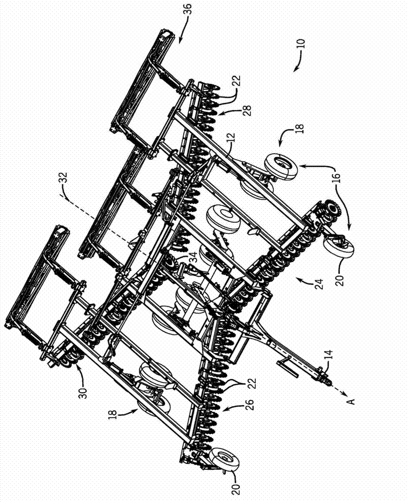 Blade sharpening system for agricultural implements