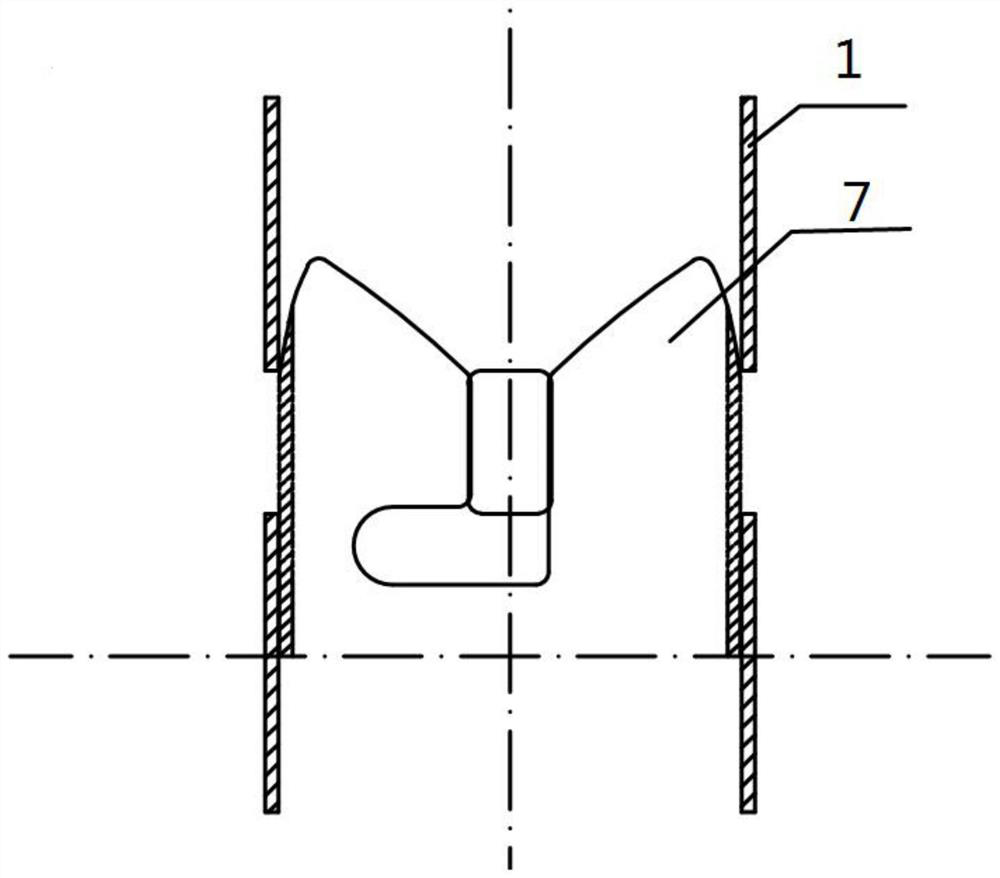 A deep well precise positioning gravel filling water stop device