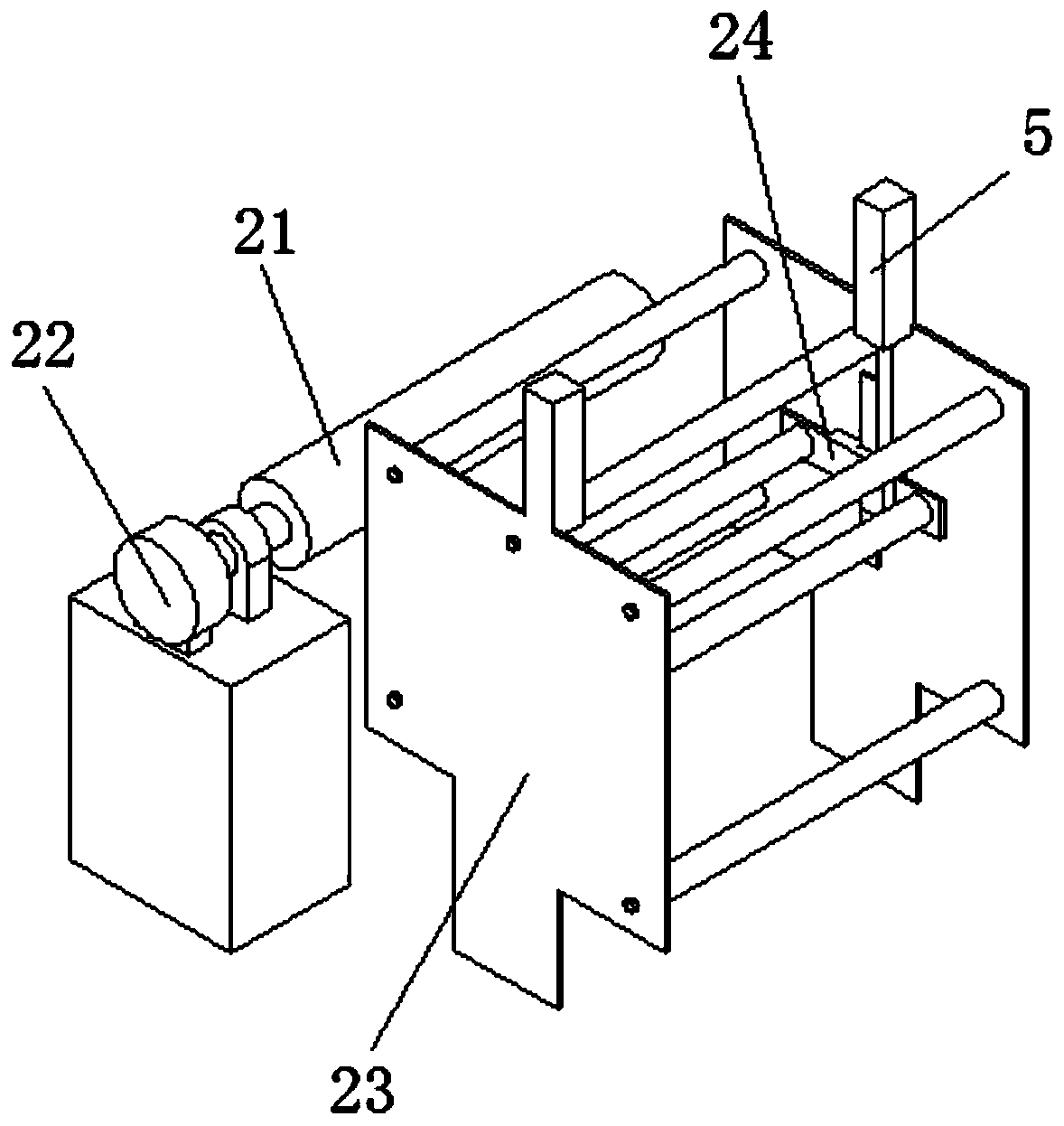 Bag-making device for automatic bag-making machine and bag-making method thereof
