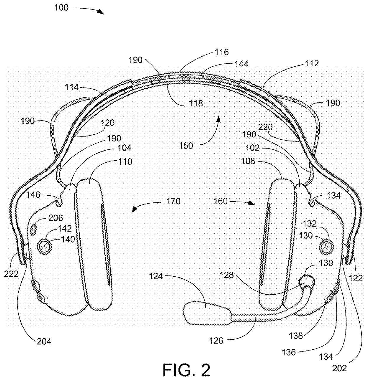 Multiple communication mode headset