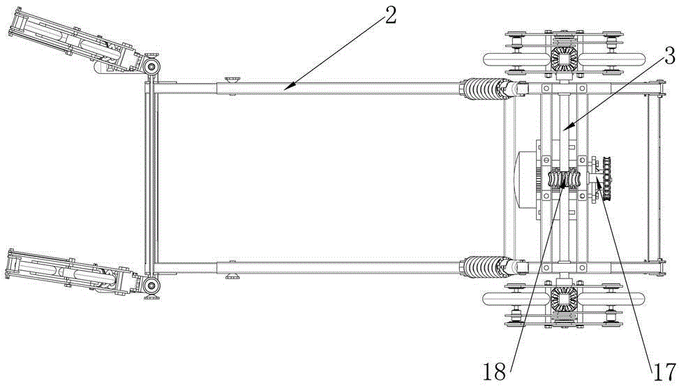 Stair climbing vehicle