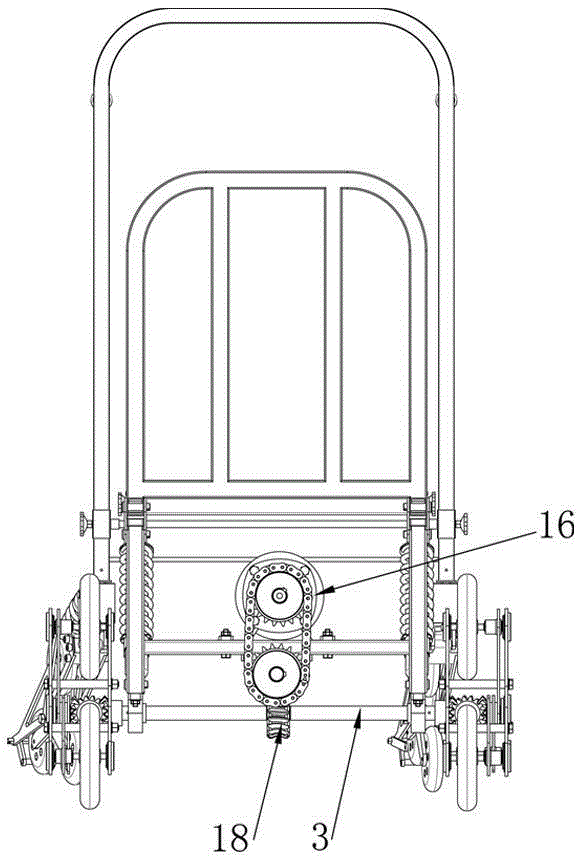 Stair climbing vehicle