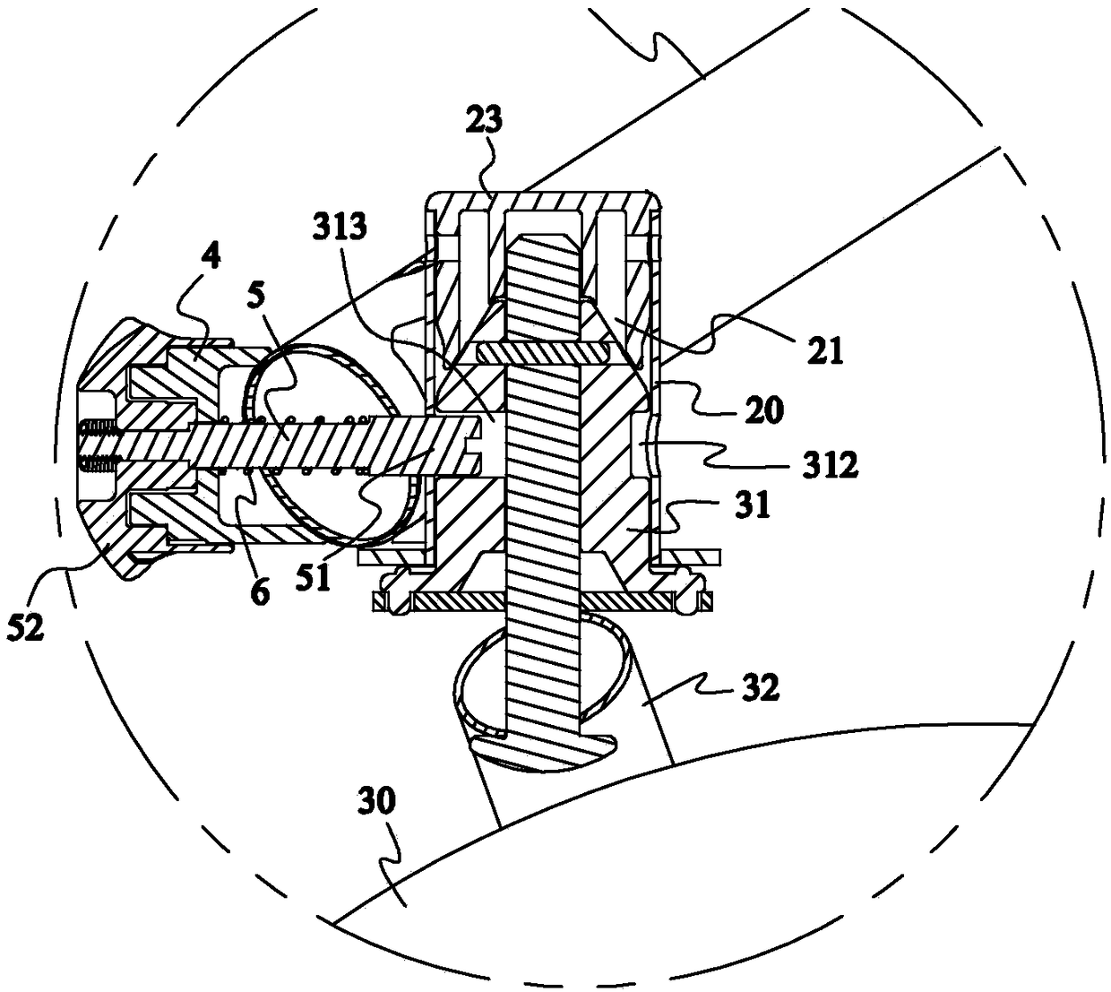 Baby stroller synchronous braking mechanism