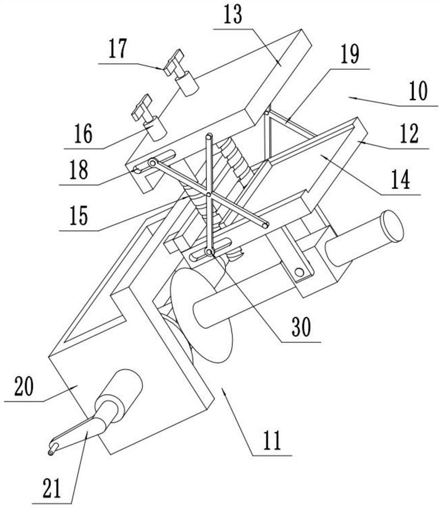 Steel structure clamping and fixing device capable of manually adjusting clamping angle
