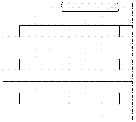 Prefabricating method for large stainless steel tank wall plates in high temperature environment