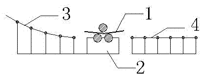 Prefabricating method for large stainless steel tank wall plates in high temperature environment