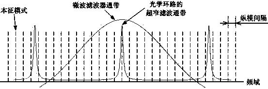 Optical loop device and photoelectric oscillator based on optical loop energy storage and filtering