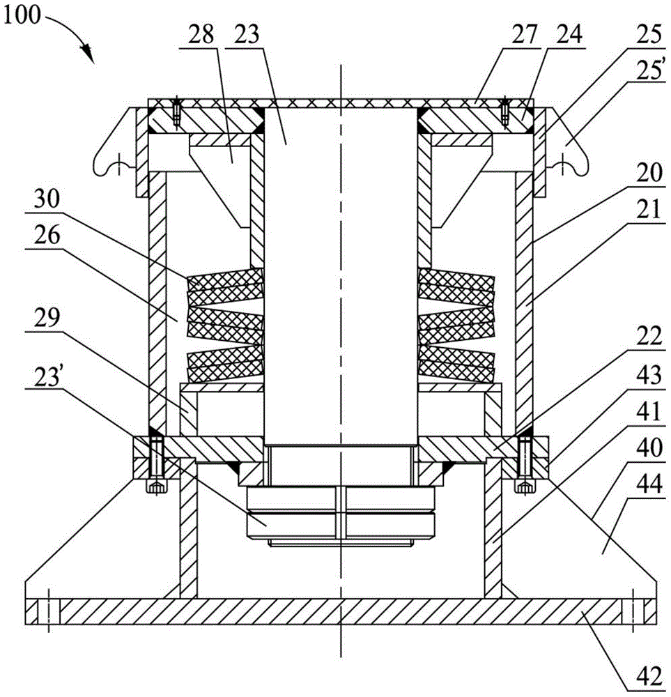 An elastic support and its method for temporarily supporting loads