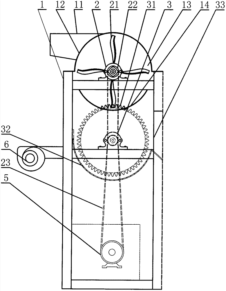 Cotton boll stripping machine