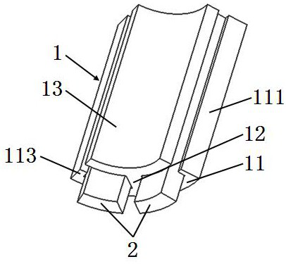 Central beam tube type optical cable and central beam tube type ribbon optical cable