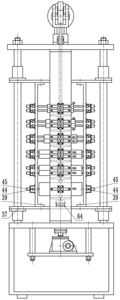 A mechanical high-temperature creep testing machine capable of automatic and precise loading