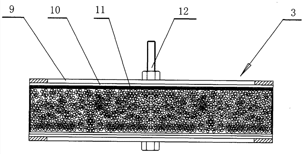 Method for cyclic utilization of soybean product processing waste water and energy-saving apparatus