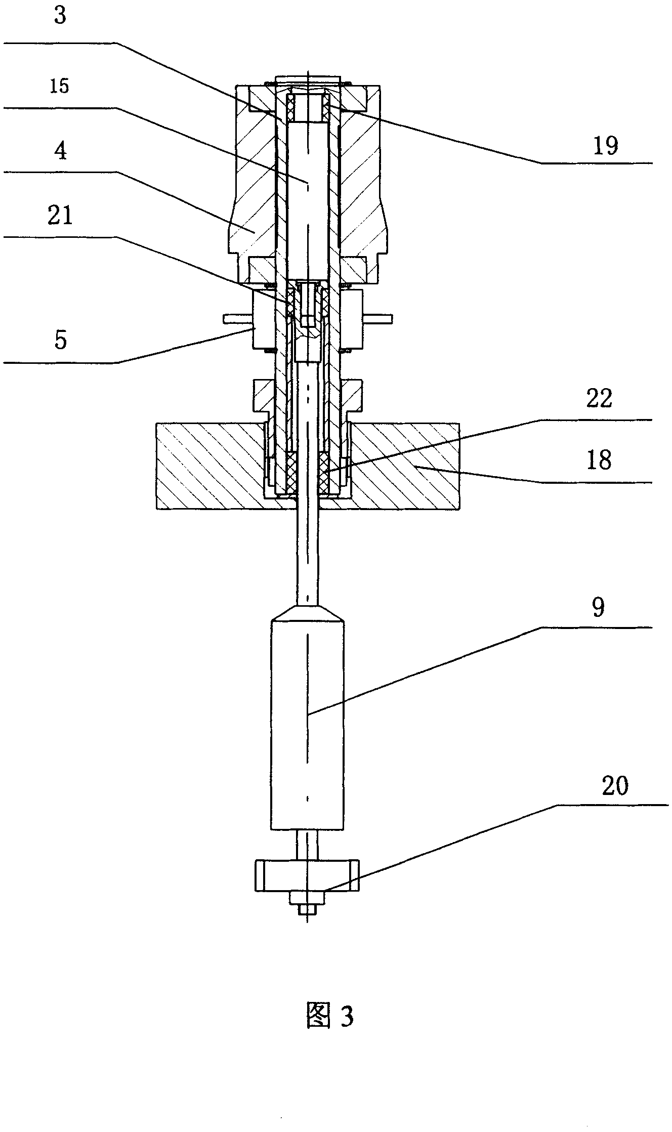 Method and device for detecting high temperature high pressure oil coal slurry rheological characteristic