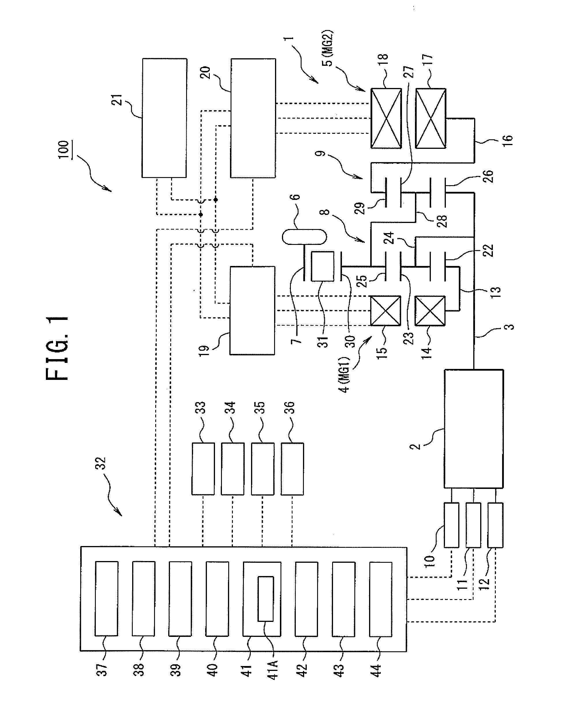 Drive control apparatus and control method for hybrid vehicles and hybrid vehicle