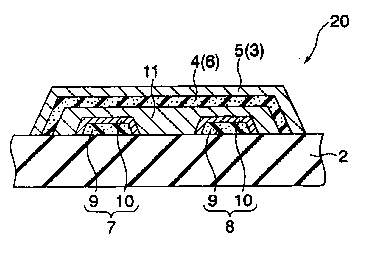 Organic semiconductor element and manufacturing method thereof