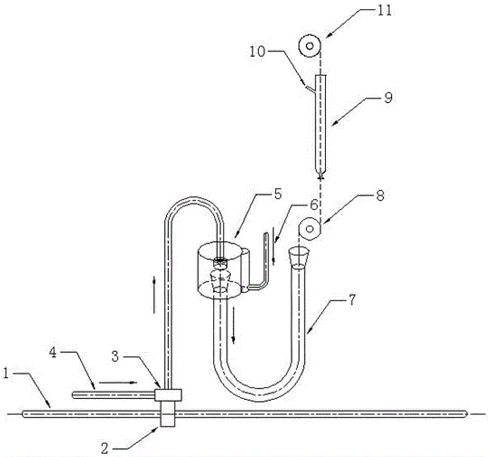 Vertical type wet spinning method and device