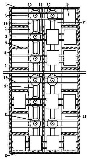 Car position determining method for multi-car elevator system