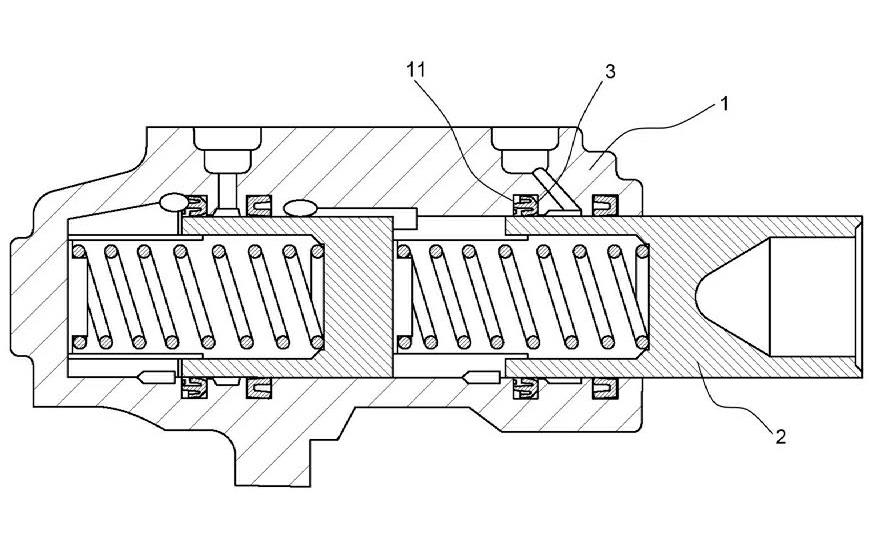 Sealed master cylinder and plunger of vehicle hydraulic-brake system