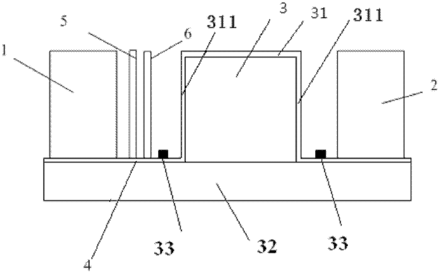 Micro atomic cavity subjected to negative pressure forming, micro atomic clock chip and preparation method for micro atomic cavity and micro atomic clock chip