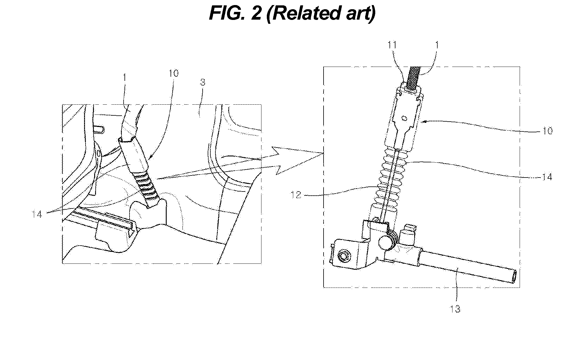 Apparatus for mounting seat belt to vehicle body