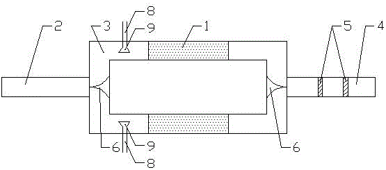 Noise reduction type tail gas filter