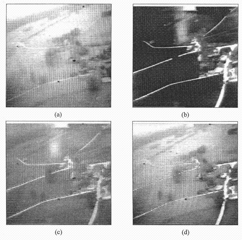 Method for fusing images based on beamlet and wavelet transform