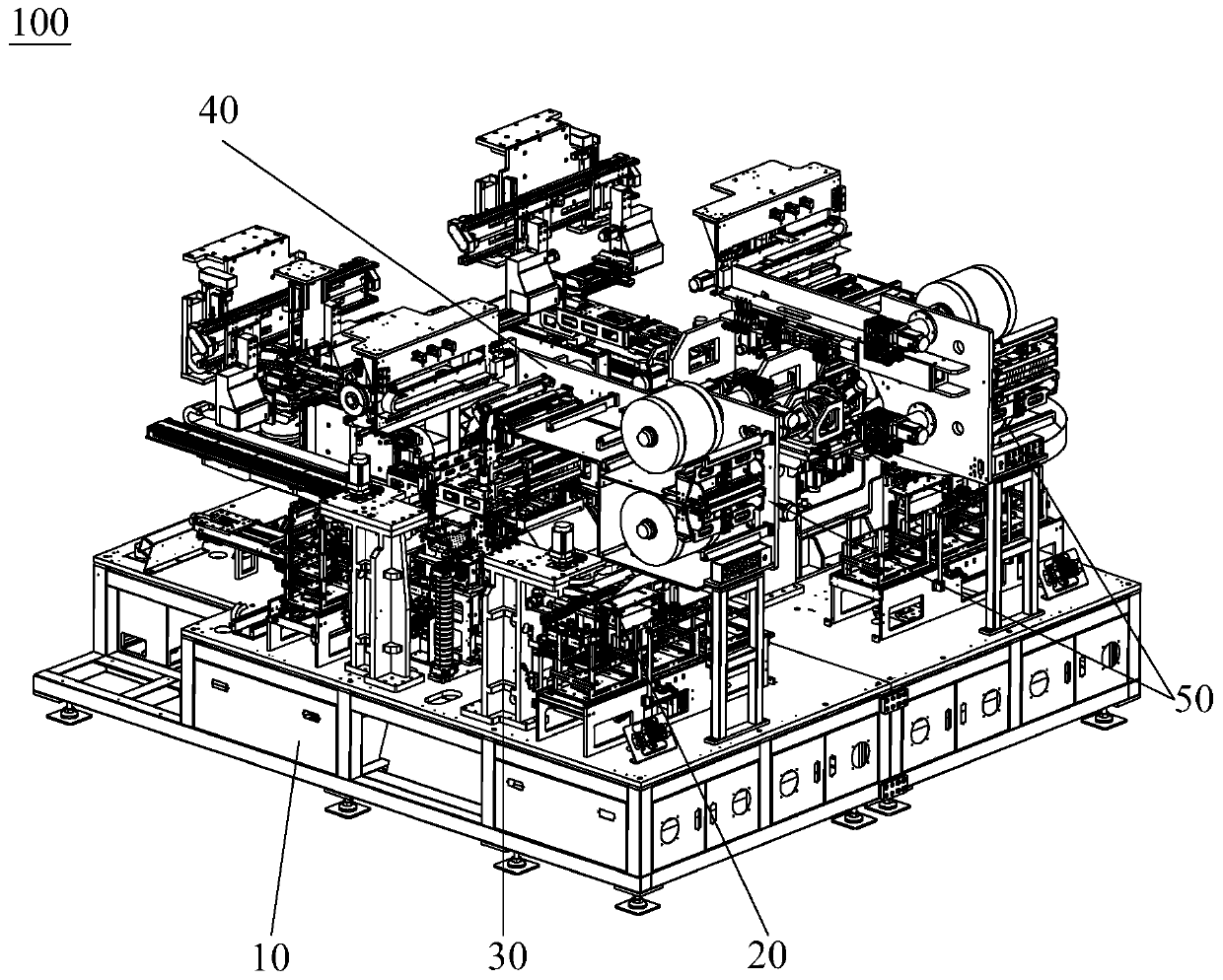 High-precision stacking machine