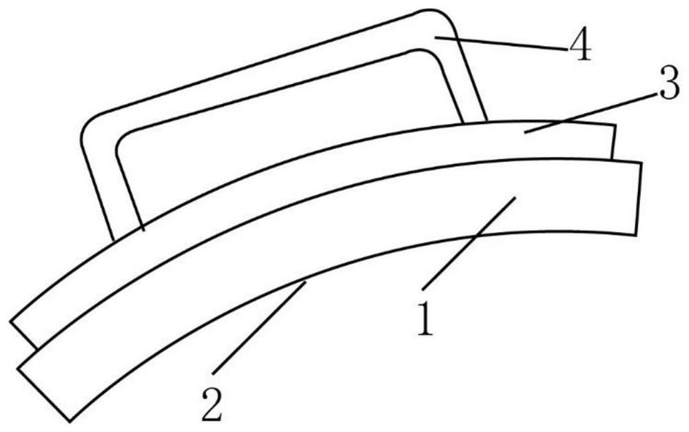 A portable nuclear magnetic resonance organ elasticity non-invasive quantitative detection method