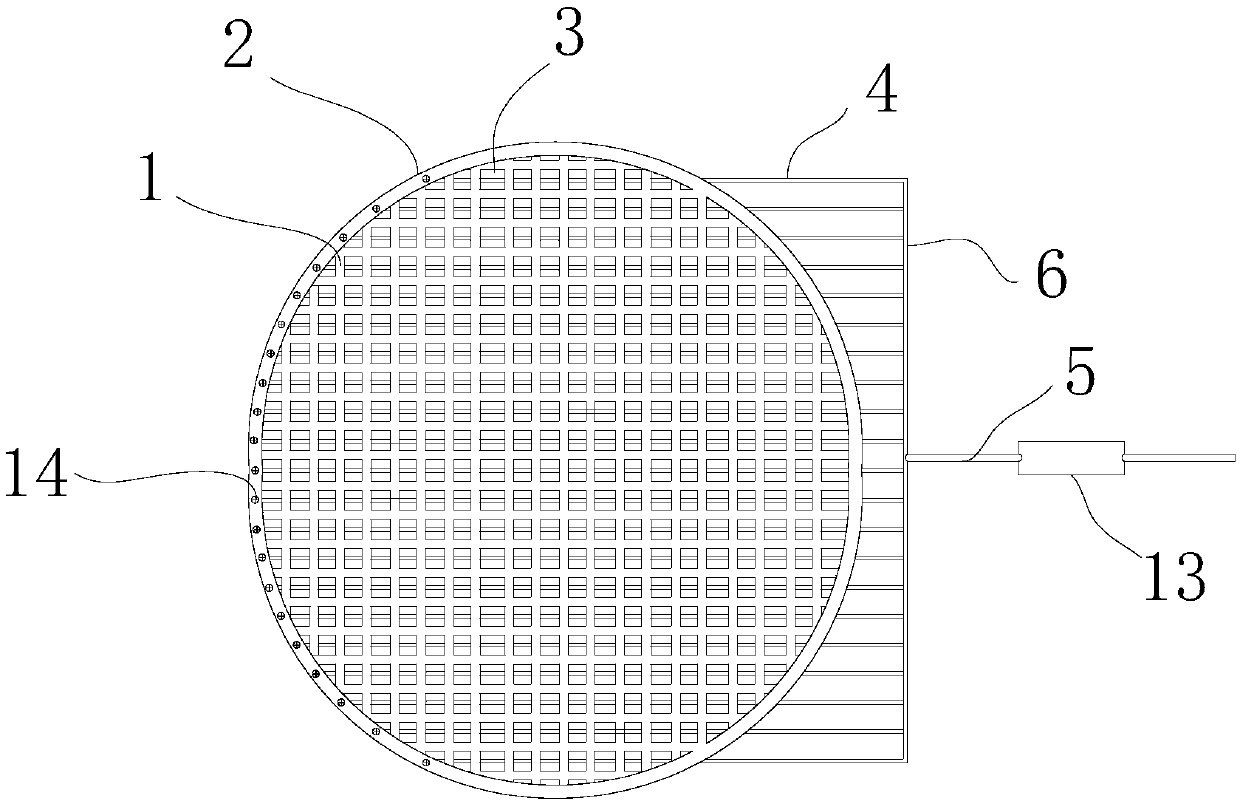 Air filtering device