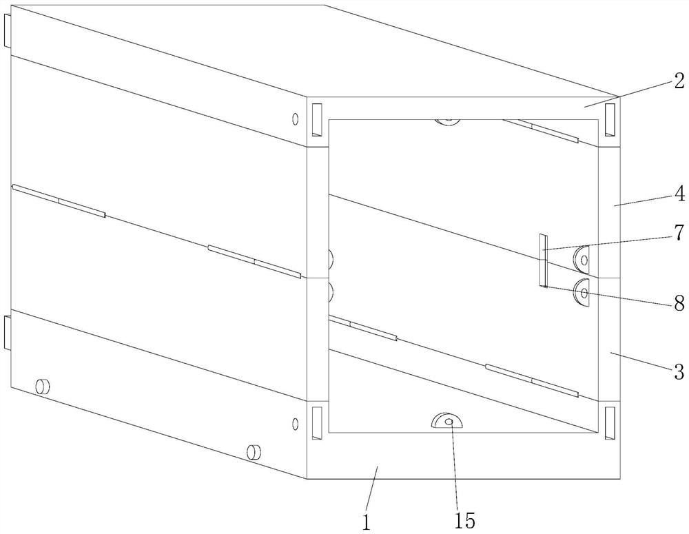 Aviation container applied to aviation loading