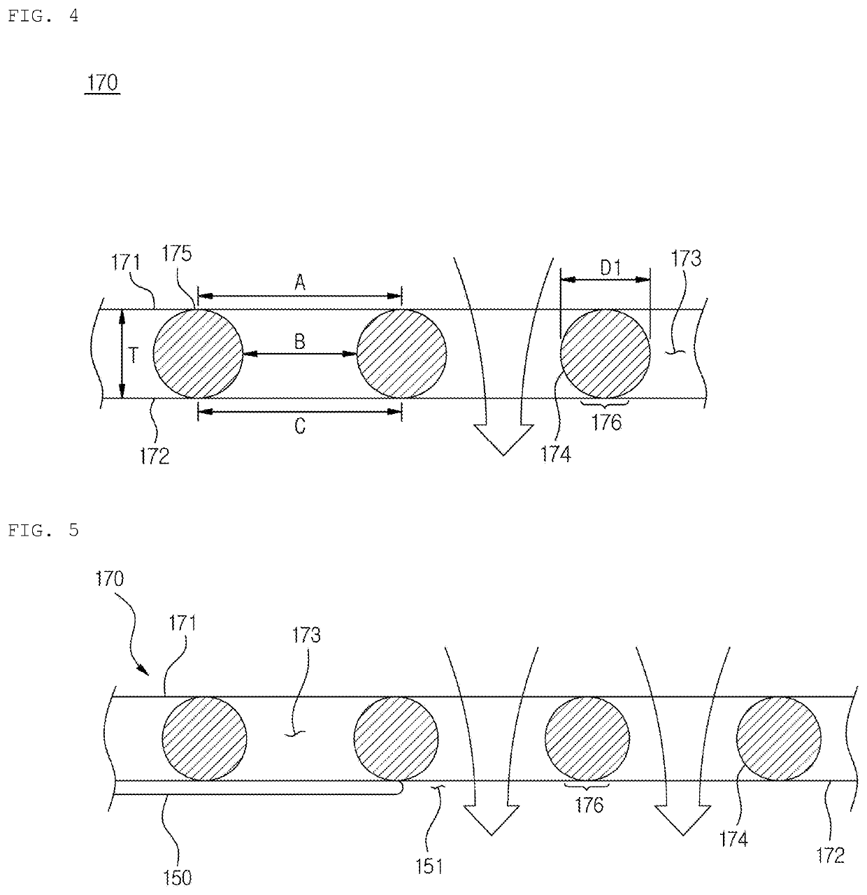 Filter for water treatment and filter apparatus comprising same