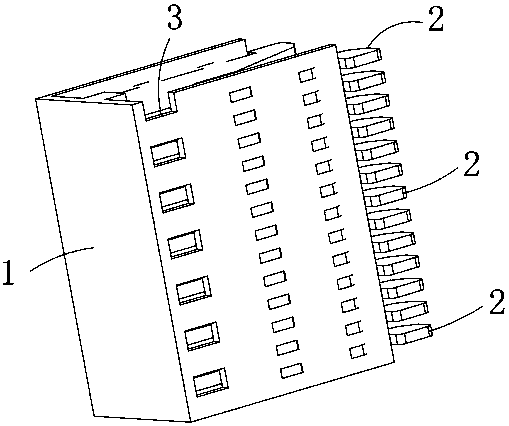 Arc extinguishing structure in miniature circuit breaker