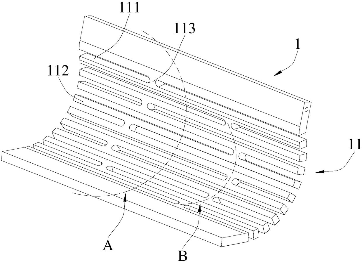 Furniture bending plate and chair adopting the same