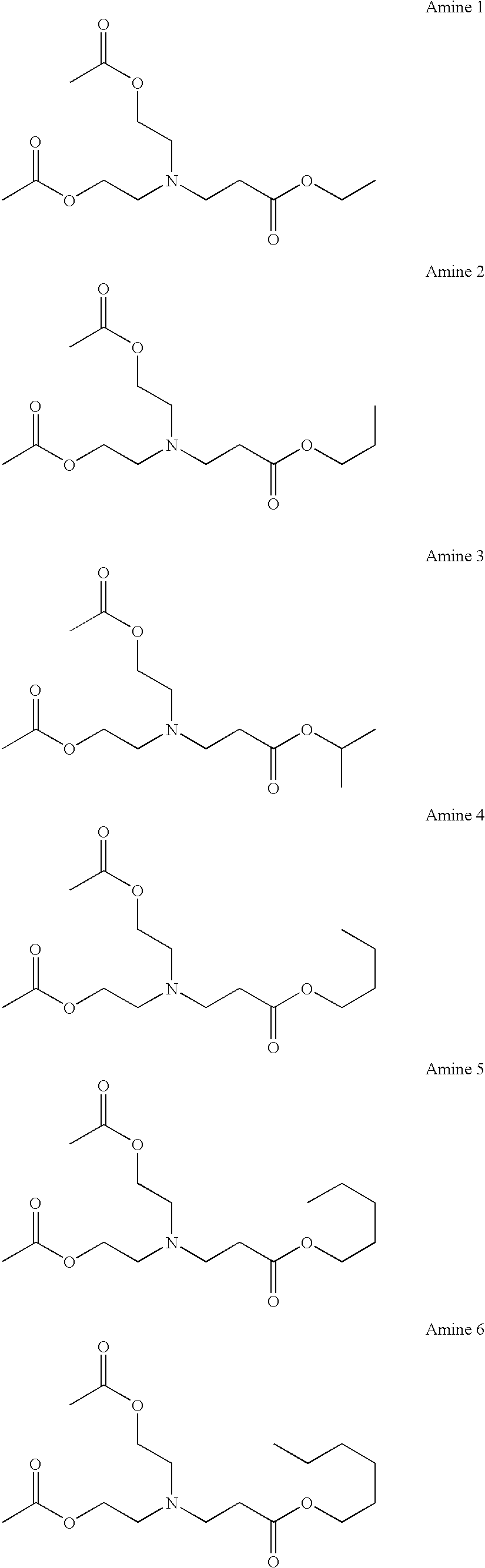 Tertiary amine compounds having an ester structure and processes for preparing same