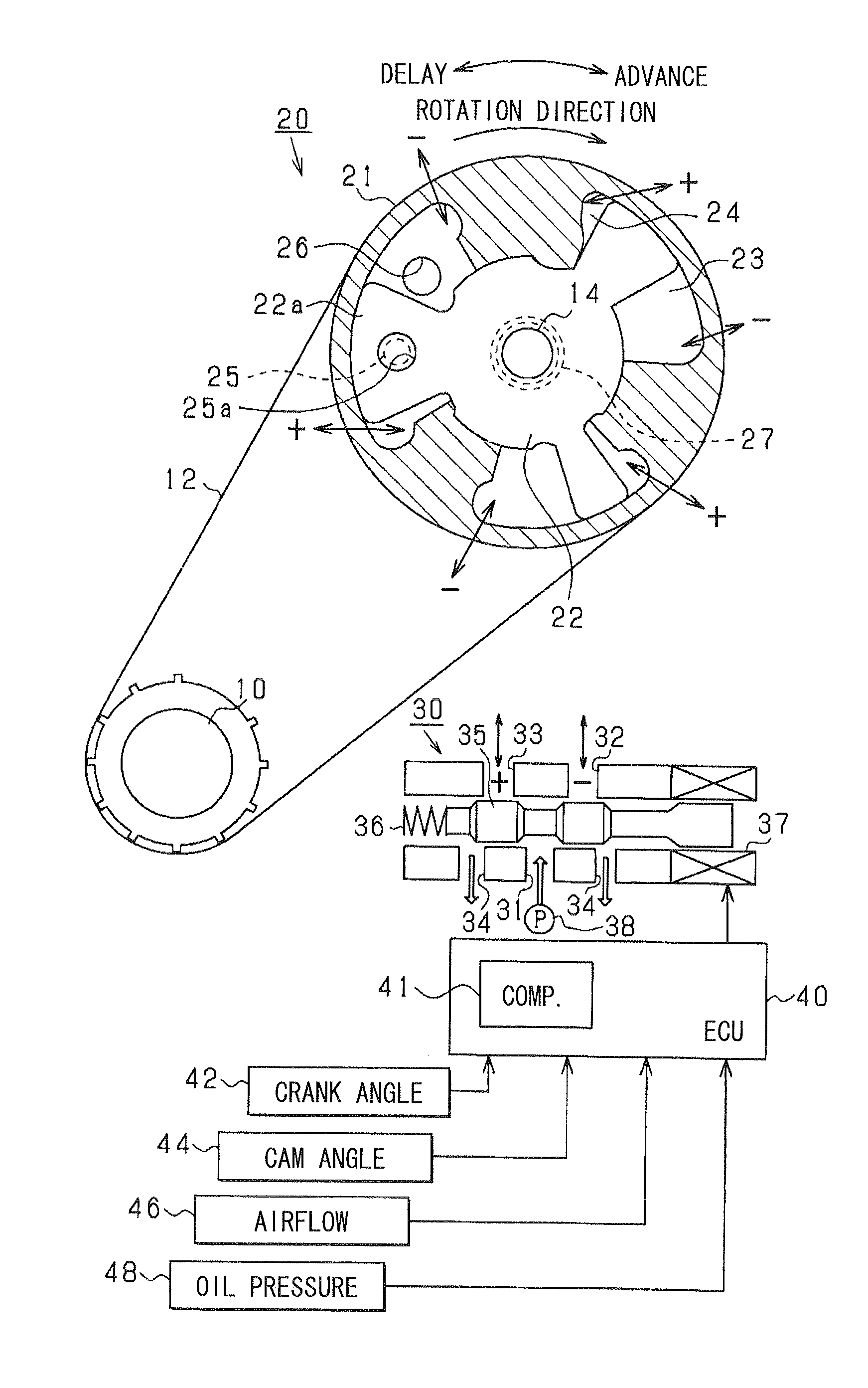 Engine valve control device