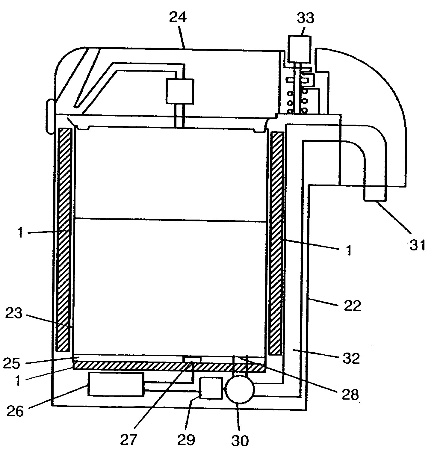Vacuum thermal insulation material and equipment using the same