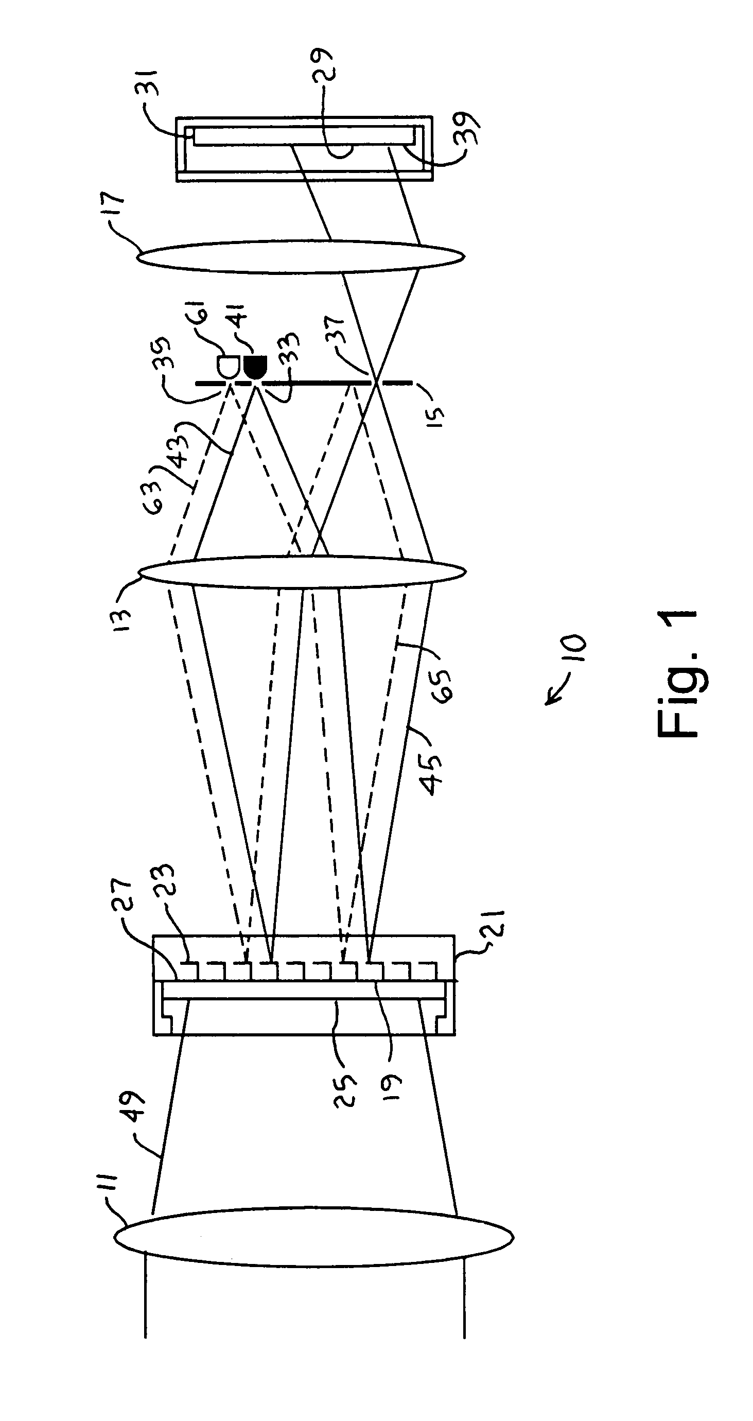 Thermal displacement-based radiation detector of high sensitivity