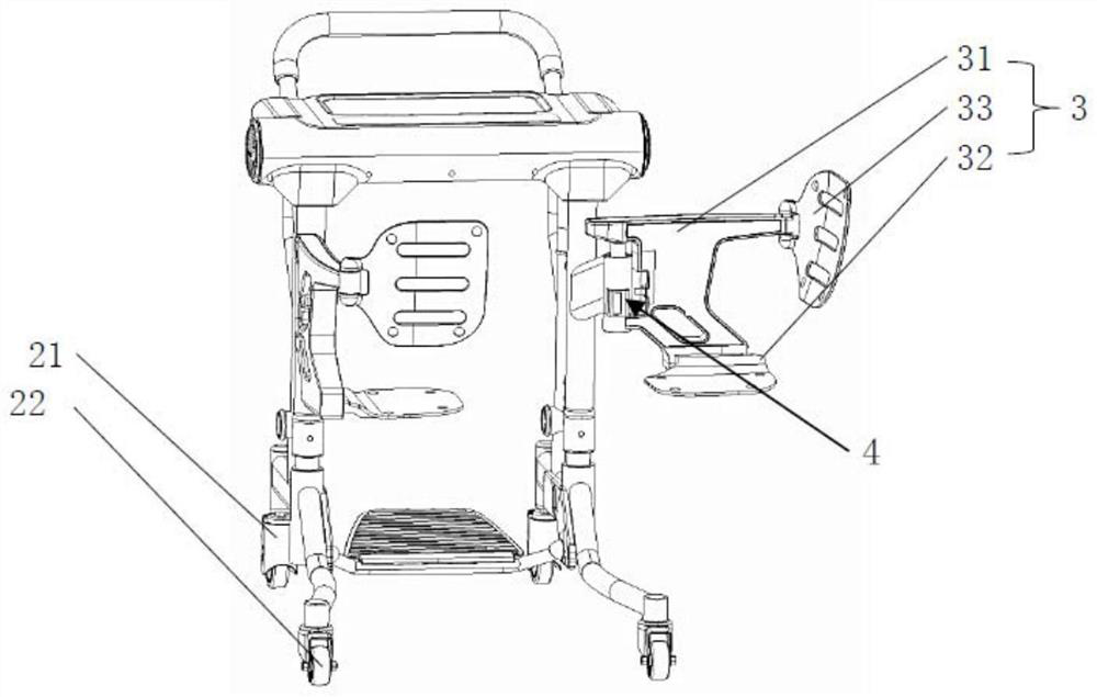 Convenient opening and closing seat